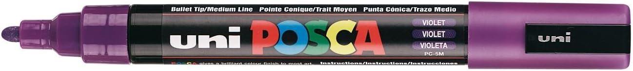 MARKER PM-5 COL. VIOLA - UNIPOSCA