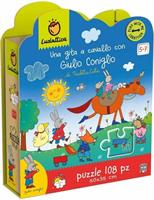 UNA GITA A CAVALLO CON GIULIO CONIGLIO WONDERFUL PUZZLE -LUDATTICA