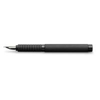 PENNA STILOGRAFICA ESSENTIO ALUMINIUM NERO PENINO M - FABER CASTELL