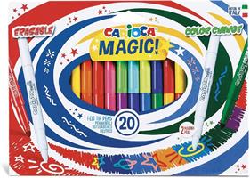 SCATOLA 20 PENNARELLI MAGICI MAGIC MARKERS - CARIOCA