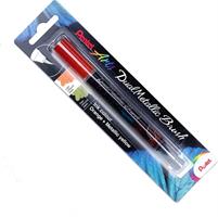 DUAL METALLIC BRUSH DOPPIO COL. ARANCIO E GIALLO METALIZZATO PENTEL