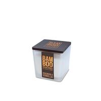 CANDELA BAMBOO 80 gr. ROSEWOOD & VANILLA - HEART & HOME