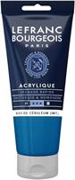 ACRILICO FINE TUBO 80 ml. COL. BLU CERULEO - LEFRANC BOURGEOIS