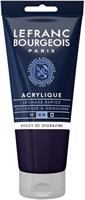ACRILICO FINE TUBO 80 ml. COL. VIOLA DIOXAZINE - LEFRANC BOURGEOIS