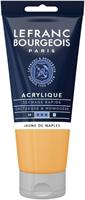 ACRILICO FINE TUBO 80 ml. COL. YELLOW NAPLES - LEFRANC BOURGEOIS