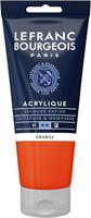 ACRILICO FINE TUBO 80 ml. COL. ARANCIO - LEFRANC BOURGEOIS