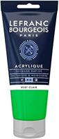 ACRILICO FINE TUBO 80 ml. COL. VERDE CHIARO - LEFRANC BOURGEOIS