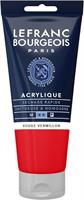 ACRILICO FINE TUBO 80 ml. COL. ROSSO VERMIGLIO - LEFRANC BOURGEOIS