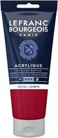 ACRILICO FINE TUBO 80 ml. COL. ROSSO CARMINIO - LEFRANC BOURGEOIS