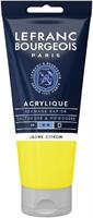 ACRILICO FINE TUBO 80 ml. COL. GIALLO LIMONE - LEFRANC BOURGEOIS