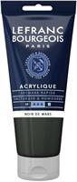 ACRILICO FINE TUBO 80 ml. COL. NERO DI MARTE - LEFRANC BOURGEOIS