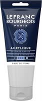 ACRILICO FINE TUBO 80 ml. COL. BIANCO TITANIO - LEFRANC BOURGEOIS