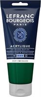 ACRILICO FINE TUBO 80 ml. COL. VERDE SMERALDO - LEFRANC BOURGEOIS