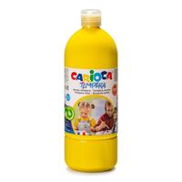 TEMPERA PRONTA LAVABILE ml 1000 COL. GIALLO PRIMARIO - CARIOCA
