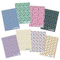 MAXI QUADERNO 100gr. 96pg. IMPERDIBILI PATTERN RIGATURA 5M -BLASETTI
