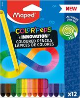 SCATOLA 12 PASTELLI COLOR'PEPS INFINITY - MAPED
