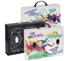 VALIGETTA POLIONDA DESIGN SPORT 37x27x8 cm. 3 FANTASIE - FAVORIT