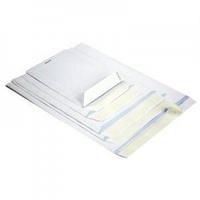 CONF. 500 BUSTE A SACCO ADESIVE 36,5x44 cm. COL. BIANCO - BLASETTI