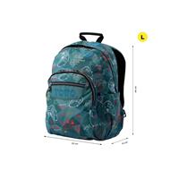 ZAINO 2 SCOMPARTI ROYAL GRIGIO GAME - TOTTO