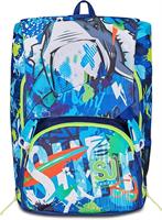 ZAINO SDOPPIABILE BIG SJ GANG BLU SHARKSTORY - SEVEN