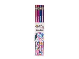 SET 4 MATITE CON GOMMA DOODLE - COLOURBOOK