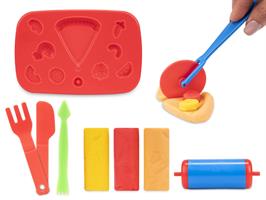 SET PLASTILINA LA PIZZERIA KIDDO' - COLOURBOOK
