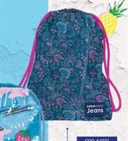 SACCA SAKKY BAG TU JEANS FLOWER - TINTAUNITA