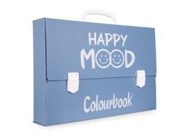VALIGETTA POLIONDA 38x27x8 cm. WILD HAPPY MOOD AVION - COLOURBOOK