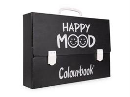 VALIGETTA POLIONDA 38x27x8 cm. WILD HARRY MOOD BLACK - COLOURBOOK