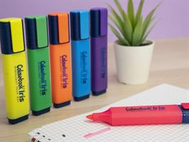 EVIDENZIATORE IRIS COL. AZZURRO FLUO - COLOURBOOK