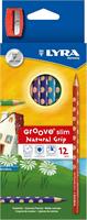 SCATOLA 12 PASTELLI GROVE SLIM PUNTA 3,3 mm. - LYRA