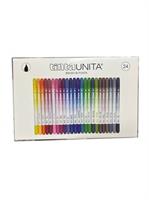 SCATOLA 24 PENNARELLI BRUSH - TINTAUNITA