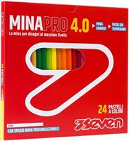 SCATOLA 24 PASTELLI MINA 4.0 - SEVEN