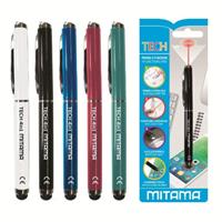 PENNA TOUCH 4 FUNZIONI LASER LED TOUCH INK COL. ASSORTITI - MITAMA