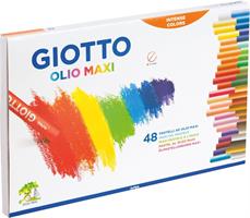 SCATOLA 48 PASTELLI OLIO MAXI - GIOTTO