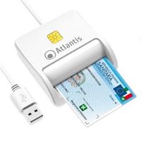 LETTORE SMART CARD USB PER FIRMA DIGITALE CHIP CNS/CRC - ATLANTIS