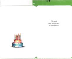 BIGLIETTO 12x18 BUON COMPLEANNO - LINA