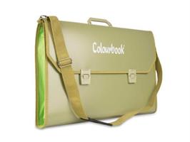 VALICETTA PPL CON TRACOLA 36x53 cm. COL. VERDE MILITARE - COLOURBOOK