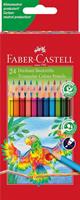 SCATOLA 24 PASTELLI TRIANGOLARI MINA 4.0 mm - FABER CASTELL