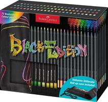 ROTOLO 72 PASTELLI BLACK EDITION - FABER CASTELL
