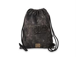 SACCA CON COULISSE GEOLIER BLACK DENIM - COLOURBOOK