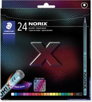 SCATOLA 24 PASTELLI TRIANGOLARI NORIX - STAEDTLER