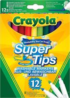 SCATOLA 12 PENNARELLI SUPERPUNTA LAVABILI - CRAYOLA