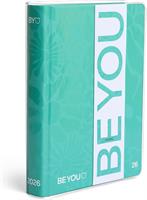 AGENDA 16 MESI 13,5x18,2 cm. PATTERN COL. VERDE - BE YOU