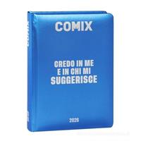 DIARIO 13 MESI STD COMIX WAVE COL. BLU ELETTRICO - FRANCO PANINI