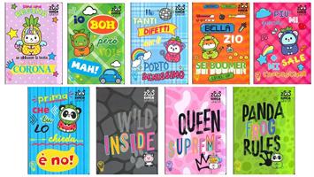 MAXI QUADERNO 24+1 ff. 100 gr. TU ZOO RIGATURA 5M - TINTAUNITA