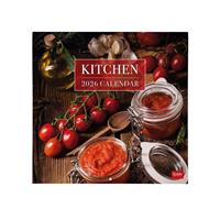 CALENDARIO DA PARETE 2026 30x29 cm. TEMA KITCHEN - LEGAMI