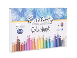 SCATOLA 36 PASTELLI IN LATTA ARTIST GRADE CREATIVITY - COLOURBOOK