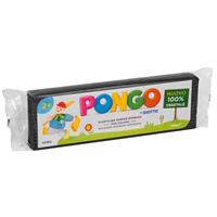 PANETTO PLASTILINA VEGETALE PONGO 350 gr. COL. NERO - GIOTTO