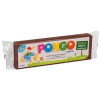PANETTO PLASTILINA VEGETALE PONGO 350 gr. COL. MARRONE - GIOTTO